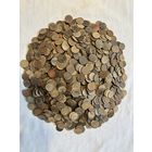 2 копейки 1961-91. Лот 2,9 кг (около 1450 штук)