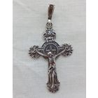 Крестик серебряный.