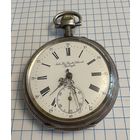 Часы карманные . Серебро 800 проба . Вес 85 грамм . Идут