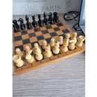 Шахматы. Классический советский комплект. Дерево.