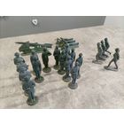 Лот солдатики Минск, ММЗ 22 шт одним лотом пулеметчик пехота ракетница