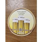 Подставка под пиво Warsteiner (Германия) No 14