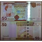 Ливия, 50 динаров 2008 г (Муаммар Каддафи), UNC