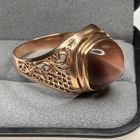 Перстень с натуральным камнем