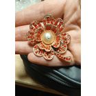 Брошь винтажная. ЧССР. Чехословакия