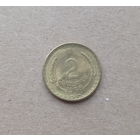 Чили 2 сентесимо 1968 год кондор