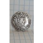 С 1 РУБЛЯ ! МОНЕТА 3 ГРОША  ВКЛ ПОЛЬША  СРЕДНЕВЕКОВЬЕ СИГИЗМУНД lll 1595 ГОД