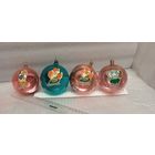 Ёлочные игрушки. Огромные шары с персонажами мультфильмов. 25-1