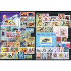 Марки разных стран 2 - полные серии - 60+ марок и 3 блока - MNH, несколько марок с незначительными дефектами. #O-W-56-F-1