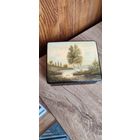 Шкатулка .федоскино.авт.Рогатов.1973г.