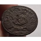 Старинная печать. Надписи. Лодка (Лодзя) ?