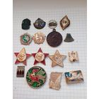 Значки разнообразные