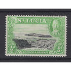 1936 Св. Люсия / St Lucia * 1/2d Георг V, Порт, Корабли, марка из серии SG#113