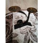 Подсвечник винтаж на 2 свечи