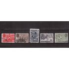 СССР-1940, (Заг.648-652)  гаш., Спорт