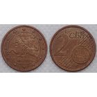 2 евроцента 2015 г Литва