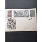 Польша 1960 КПД с полной серией марок "550 лет битве при Танненберге (Грюнвальд)" (почтовое гашение) Mi.1174-1176 каталог 6.50 евро