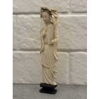 Фигурка из БИВНЯ МАМОНТА. Гейша.17 см.   Распродажа коллекции!!!