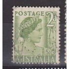 Королева Елизавета Известные люди личности  Австралия 1950 год лот 9