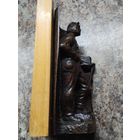 Статуэтка из дерева. Партизан.