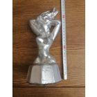 Статуэтка девушка ню торс односторонний литьё алюминий