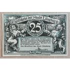 Германия 25 пфеннигов 1920 г Люнебург (Luneburg) L74.2b, UNC,