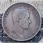 Италия. Остров Сардиния 5 лир 1847 года. Король Альберт. Серебро! Сторгуй за свою цену, предложи обмен! Y