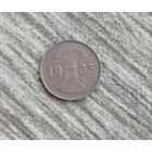 Werty71 Германия 1 рейхспфенниг 1935 Е E пфенниг Веймар