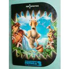 Альбом Ледниковый период 3: Эра динозавров. Ice Age 3: Dawn of the Dinosaurs. Подарочный набор объёмных магнитов с папкой.