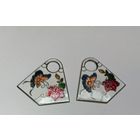 Подвесы к серьгам "клуазоне"