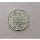 Чили 100 эскудо 1974 год кондор