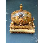 Боченок для вина. Привезен из Китая в 1950 годах! Отличный подарок! Инкрустация.Аукцион!