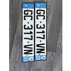 Французские транзитные номера