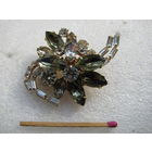 Брошь винтажная ЧССР. "Аврора Бореалис"