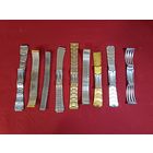 С рубля без мц. набор из 9 браслетов для наручных часов. от 13.5 до 16.5см.