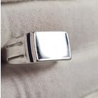 Кольцо печатка серебро 925, С РУБЛЯ! МНОГО ЛОТОВ С РУБЛЯ! лот#4