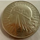 5 злотых 1933 г.  Польша.  Ядвига.  Серебро