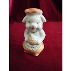 Статуэтка фарфоровая Свинка Повар. ФФЗ Минск