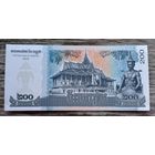 Werty71 Камбоджа 200 риелей 2022 UNC банкнота риэлей
