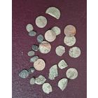 СЕРЕБРО, монеты, чешуйки, обломки монет.