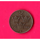 04-06 Швеция, 2 эре 1942 г.
