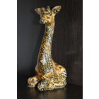 Фарфоровая, декоративная статуэтка "Жираф".