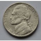 США, 5 центов 1995 г. D