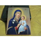 Икона БГМ Неувядаемый цветок на дереве 18х14,5 см.