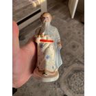 Статуэтка Дед Мороз. Фарфор. Начало 1950 х Высота 17 см. РЕДКАЯ!!!