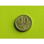 Литва. 10 центов 2009.