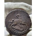 2 копейки 1757 без МЦ.Перечекан.Непрочекан.Кладовая.Сост ояние!