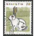 Швейцария. Кролик. 1991г. Mi#1436.