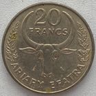 Мадагаскар 20 франков 1971 г.