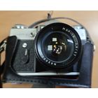 Фотоаппарат зенит. Затвор работает. Кофр+подвес. Нечастый объектив Мир 18